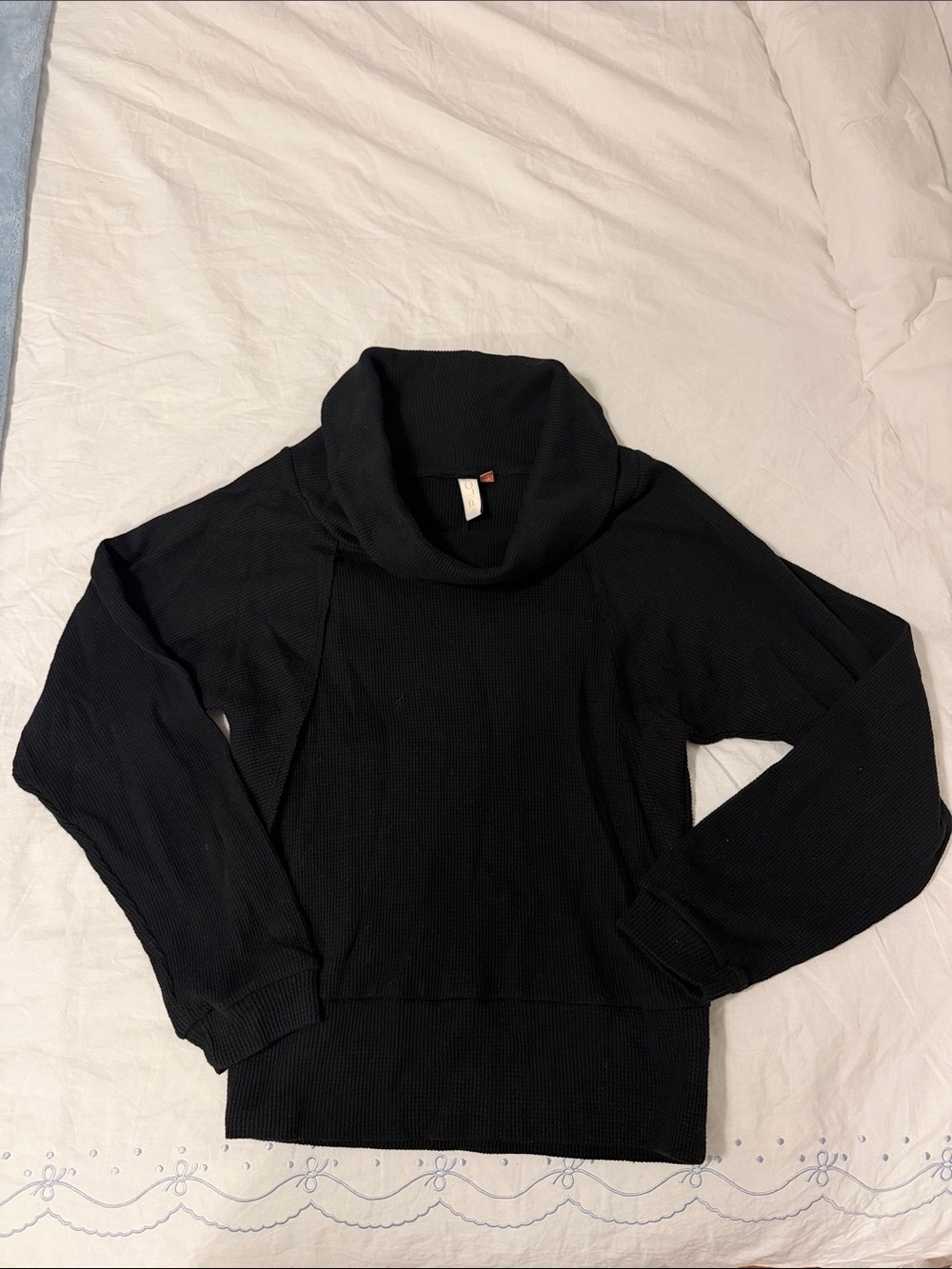 Anthropology Pilcro Black Cowl Neck Sweater